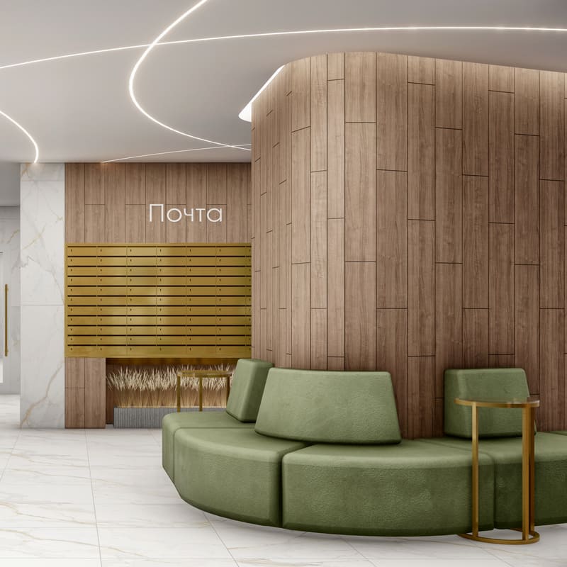 Вестибюль ЖК Ласточка