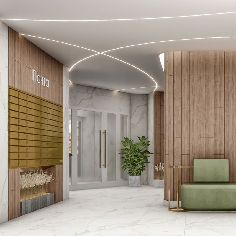 Холл ЖК Ласточка