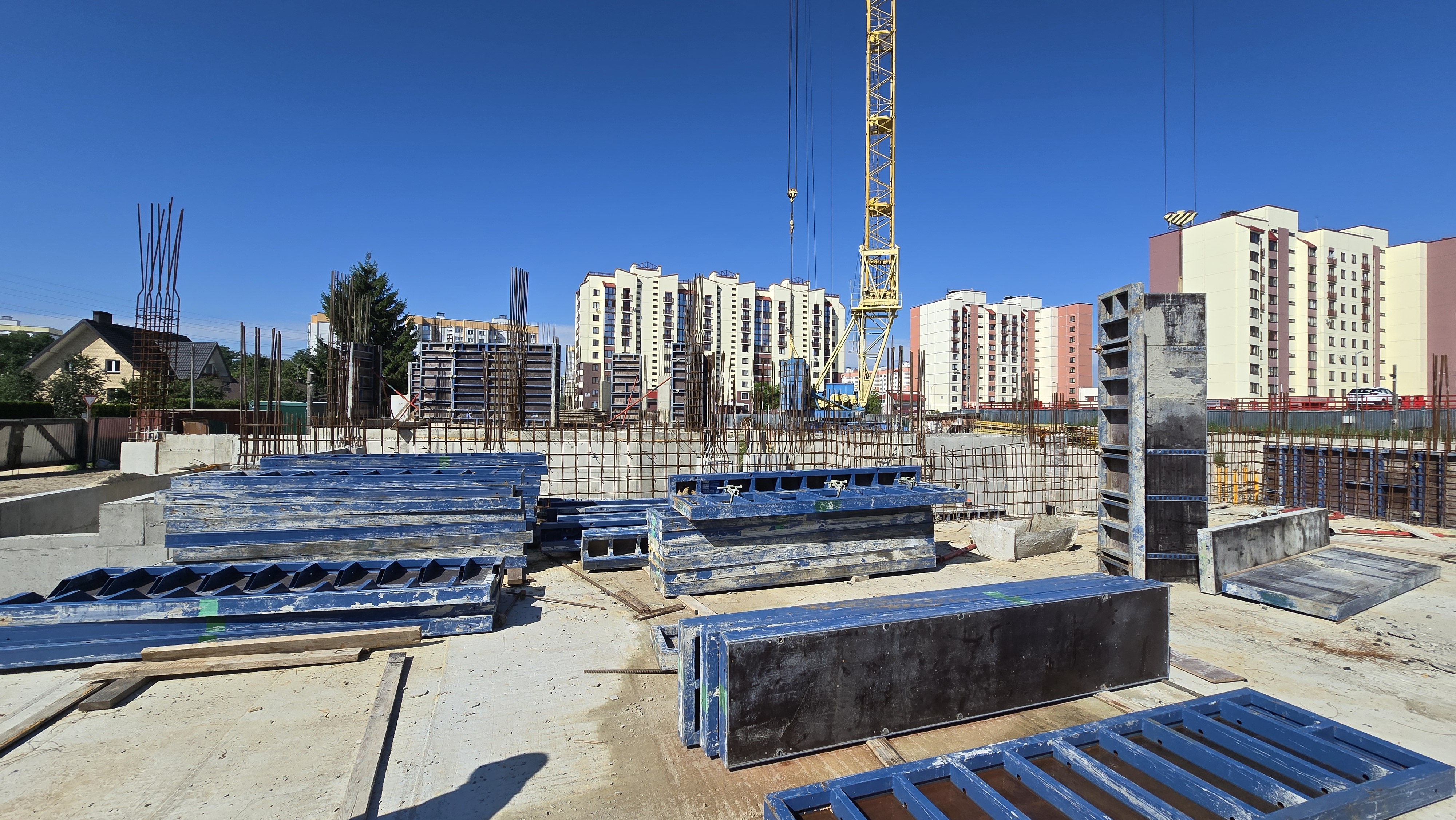 Строительство дома Июнь 2025 - фото 5